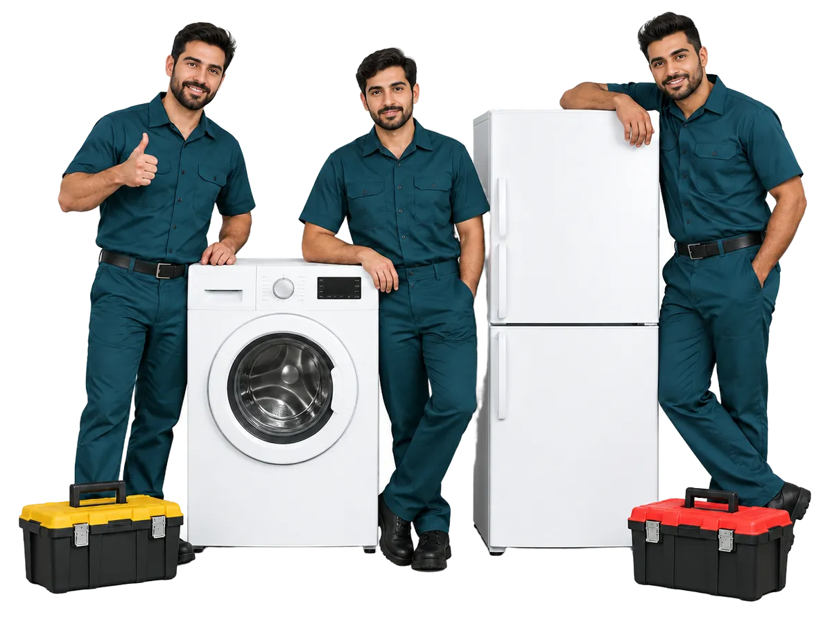 تصویر نمایشی تیم تعمیرکاران لوازم خانگی